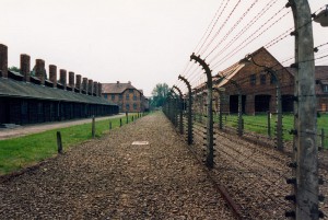 Camp de Concentration d'Auschwitz. (photo : Patrick Giraud. sources : wikipedia)