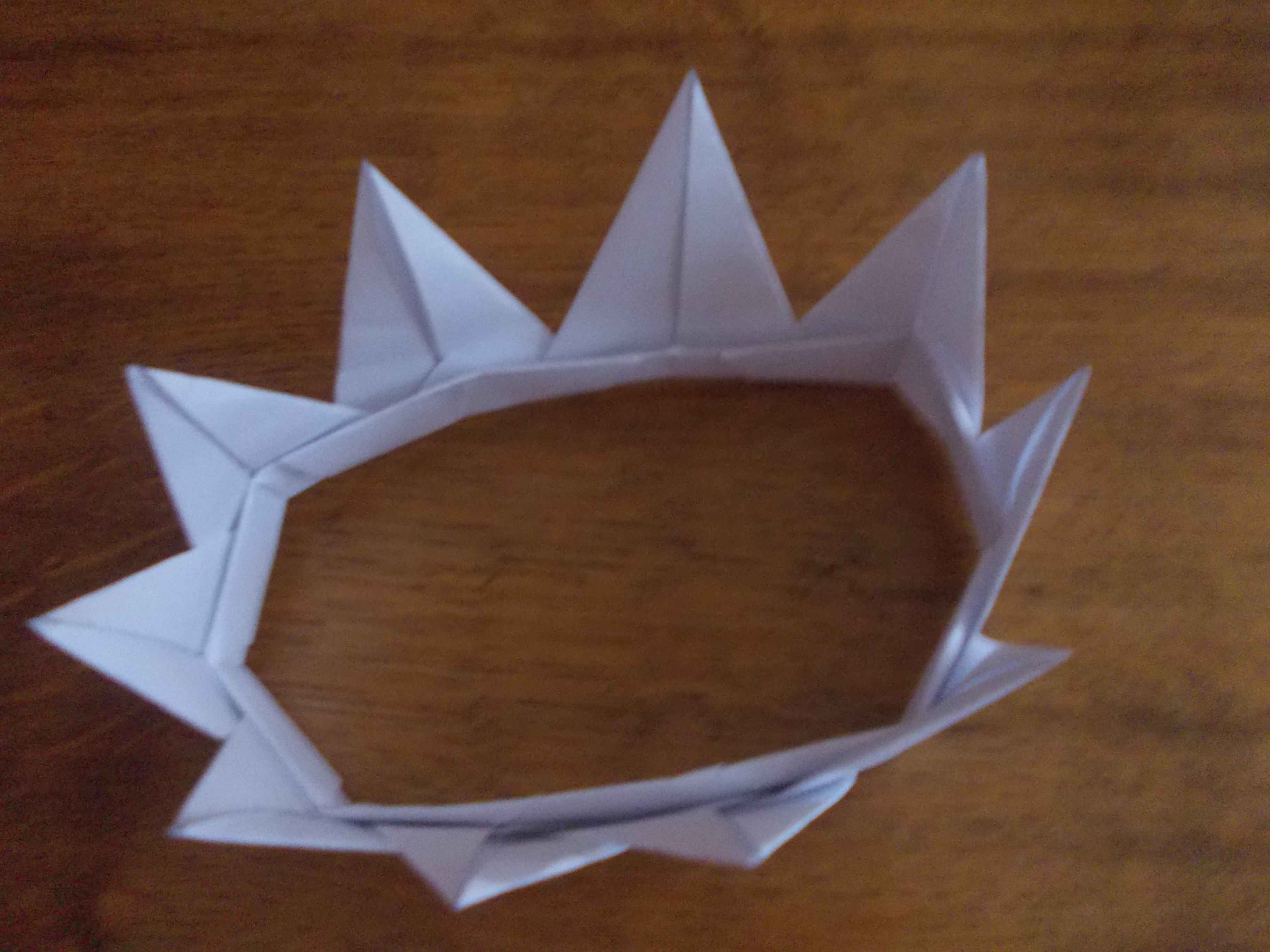Couronnes des rois Origami - Alcara créateur pour l'Épiphanie